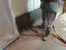 House brick floor sandblasting paint removal 04